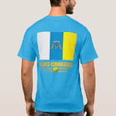 Canarias (Canarische Eilanden) T-shirt (Achterkant)