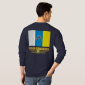 Canarias (Canarische Eilanden) T-shirt (Achterkant volledig)