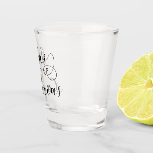 Canarias de Islas Canarias Shot Glas (Rechts)
