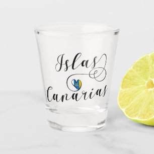 Canarias de Islas Canarias Shot Glas
