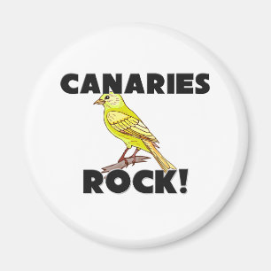 Canaries Rock Magneet
