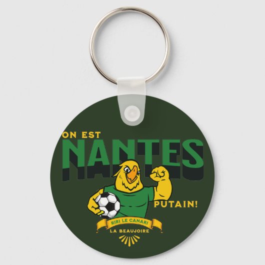 canaris nantes sleutelhanger (Voorkant)