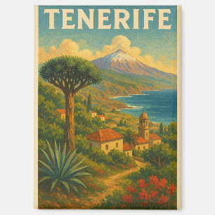  Canarisch landschap Tenerife Magneet