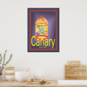 Canarische door Tony O'Neill Poster (Keuken)