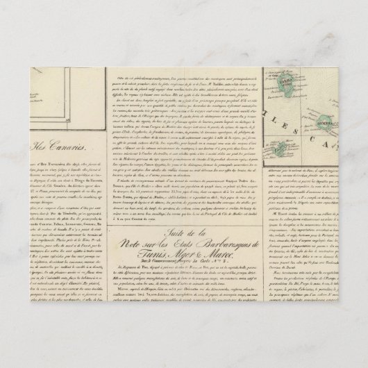 Canarische Eilanden 5 Briefkaart (Voorkant)