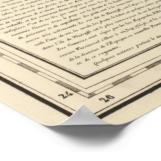 Canarische Eilanden 5 Poster (Hoek)