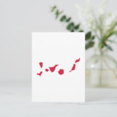Canarische Eilanden Briefkaart (Staand voorkant)