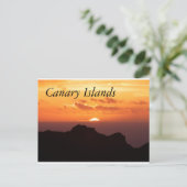 Canarische Eilanden Briefkaart (Staand voorkant)