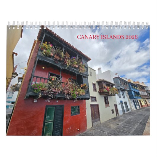 Canarische Eilanden kalender 2026 (Hoes)