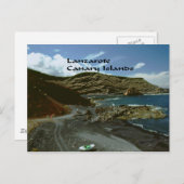 Canarische Eilanden Lanzarote Briefkaart (Voorkant / Achterkant)
