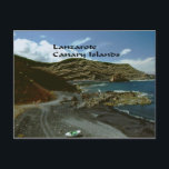 Canarische Eilanden Lanzarote Briefkaart<br><div class="desc">Lanzarote is een vulkanisch eiland op de Canarische Eilanden. De Canarische Eilanden liggen ten westen van de noordwestkust van Afrika</div>