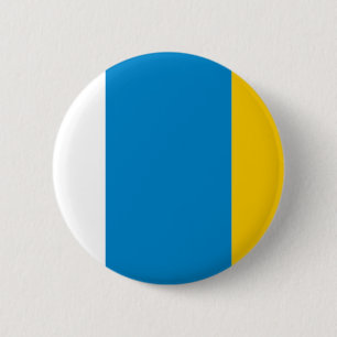 Canarische Eilanden, Oekraïne Ronde Button 5,7 Cm