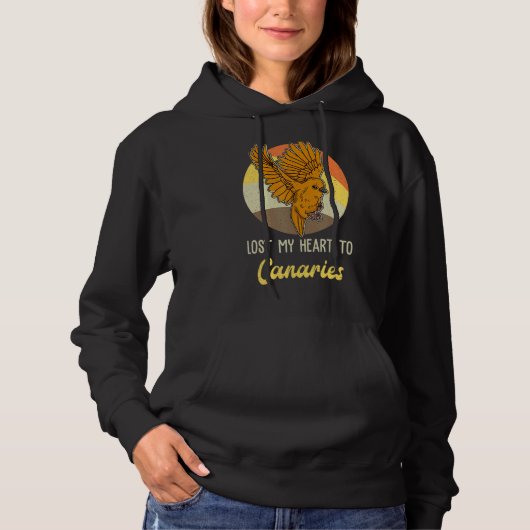 Canarische eilanden Ornitholog Hoodie (Voorkant)