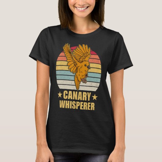 Canarische eilanden Ornitholog T-shirt (Voorkant)