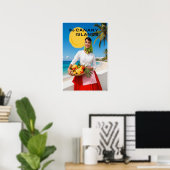 Canarische Eilanden Poster (Thuiskantoor)