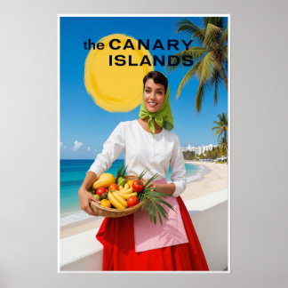 Canarische Eilanden Poster