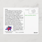 Canarische Eilanden, Spanje Briefkaart (Achterkant)