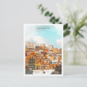 Canarische Eilanden Spanje Mooi olieverflandschap Briefkaart (Staand voorkant)