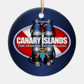 Canarische Eilanden (ST) Keramisch Ornament (Voorkant)