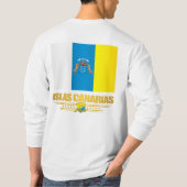 Canarische Eilanden T-shirt (Achterkant)