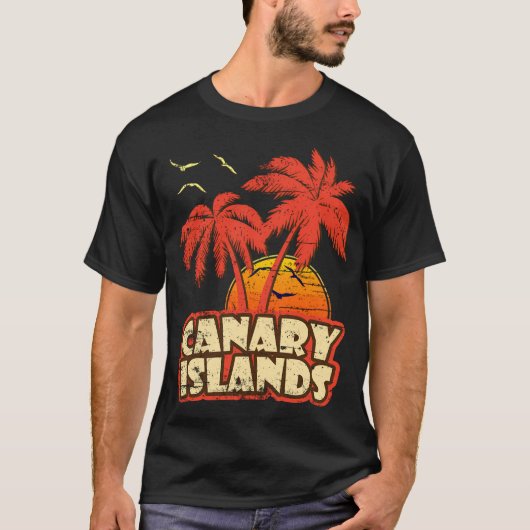 Canarische Eilanden T-shirt (Voorkant)
