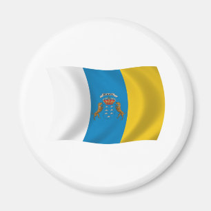 Canarische Eilanden Vlag Magneet