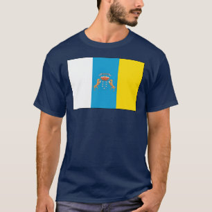 Canarische Eilanden Vlag T-shirt