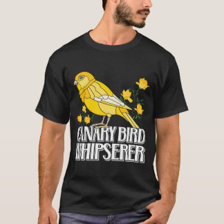 Canarische Eilanden Whisperer Canary Bird Whispere T-shirt