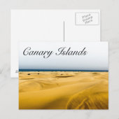 Canarische Eilanden Zomer Briefkaart (Voorkant / Achterkant)