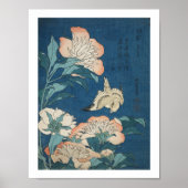 Canarische en Peony Poster (Voorkant)