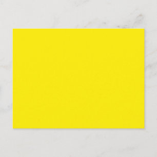 Canarische geel briefkaart