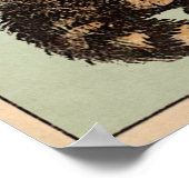 Canarische kat Poster (Hoek)