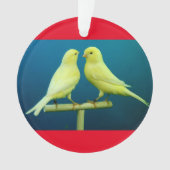 Canarische kerstboom ornament (voorkant)