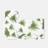 Canarische leder bedankdoosjes (Uitgevouwen)