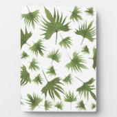 Canarische leder fotoplaat (voorkant)