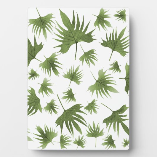 Canarische leder fotoplaat (voorkant)