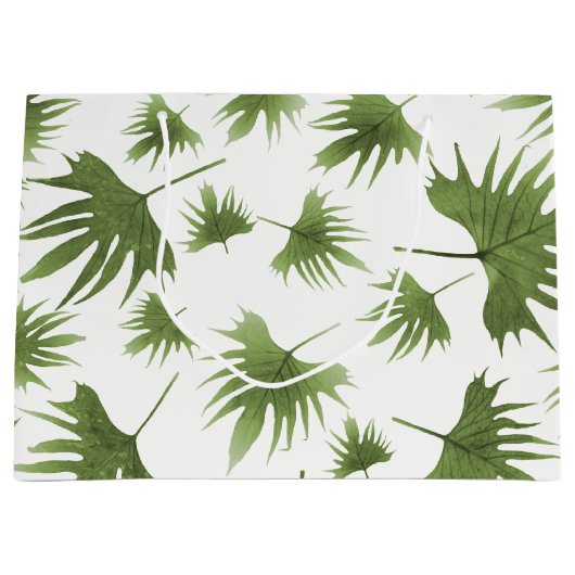 Canarische leder groot cadeauzakje (Voorkant)