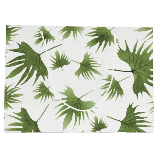 Canarische leder groot cadeauzakje (Achterkant)