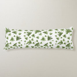 Canarische leder lichaamskussen