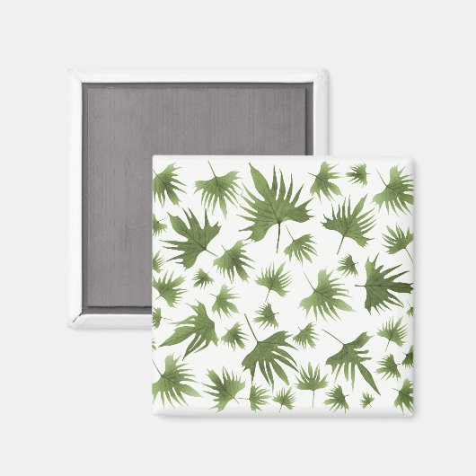 Canarische leder magneet (Voorkant / Achterkant)