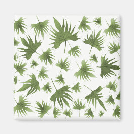 Canarische leder magneet