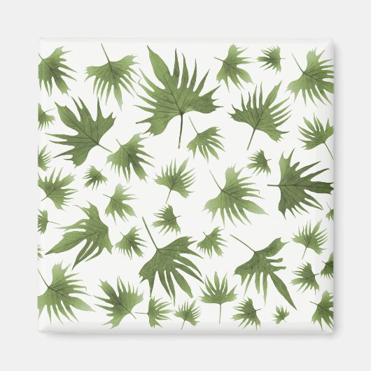 Canarische leder magneet (Voorkant)