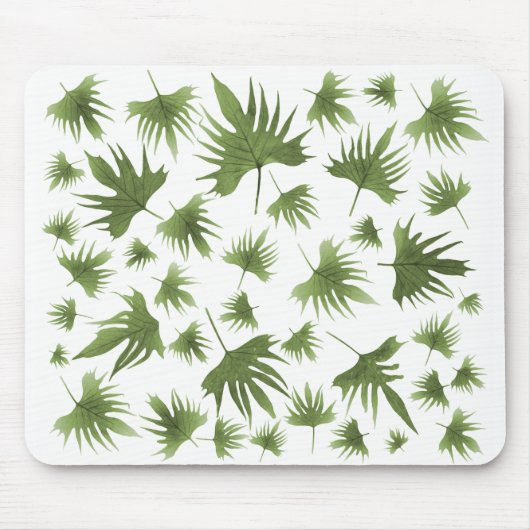 Canarische leder muismat (Voorkant)