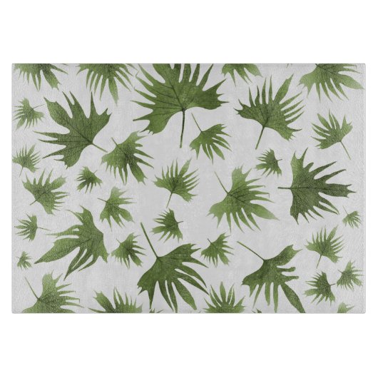 Canarische leder snijplank (Voorkant)