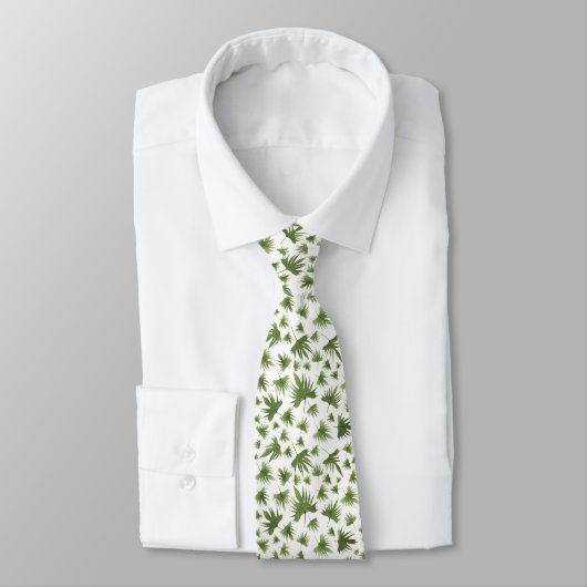 Canarische leder stropdas (Gebonden)