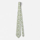 Canarische leder stropdas (Voorkant)