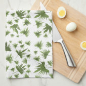 Canarische leder theedoek (Quarter Fold)