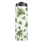 Canarische leder thermosbeker (Voorkant)