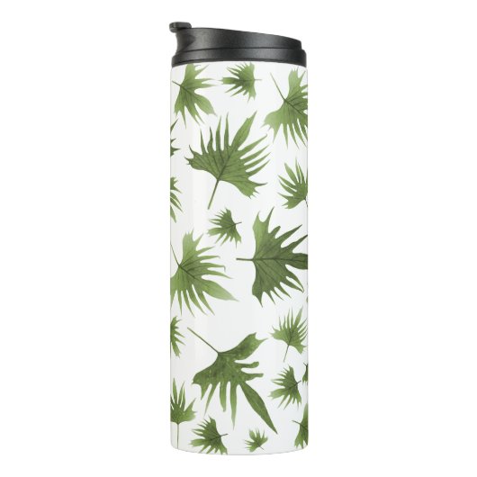 Canarische leder thermosbeker (Geroteerd rechts)