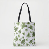 Canarische leder tote bag (Voorkant)